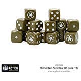 Warlord Games Bolt Action: Allied Star D6 Pack (16) - Lost City Toys