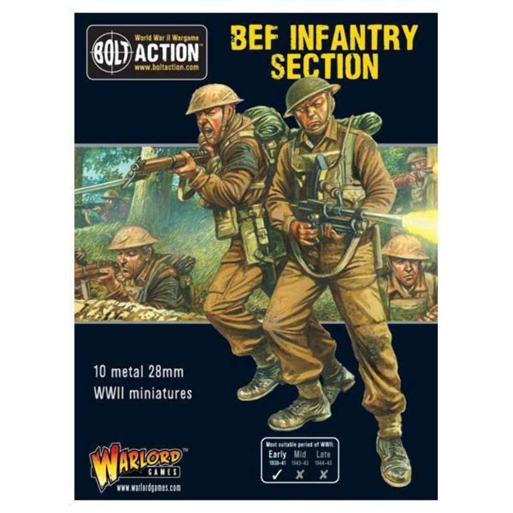 Warlord Games Bolt Action: BEF Infantry Section - Lost City Toys