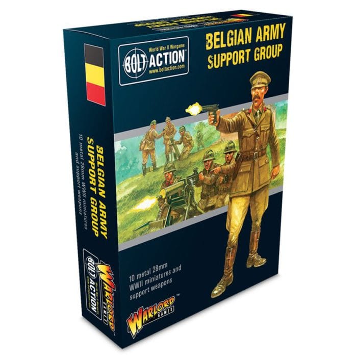 Warlord Games Bolt Action: Belgian Army Support Group - Lost City Toys