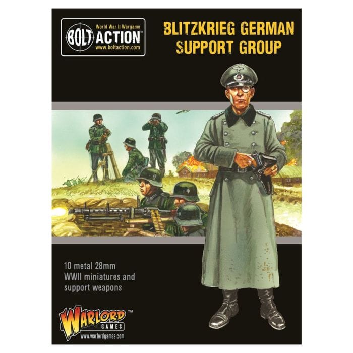 Warlord Games Bolt Action: Blitzkrieg German Support Group - Lost City Toys