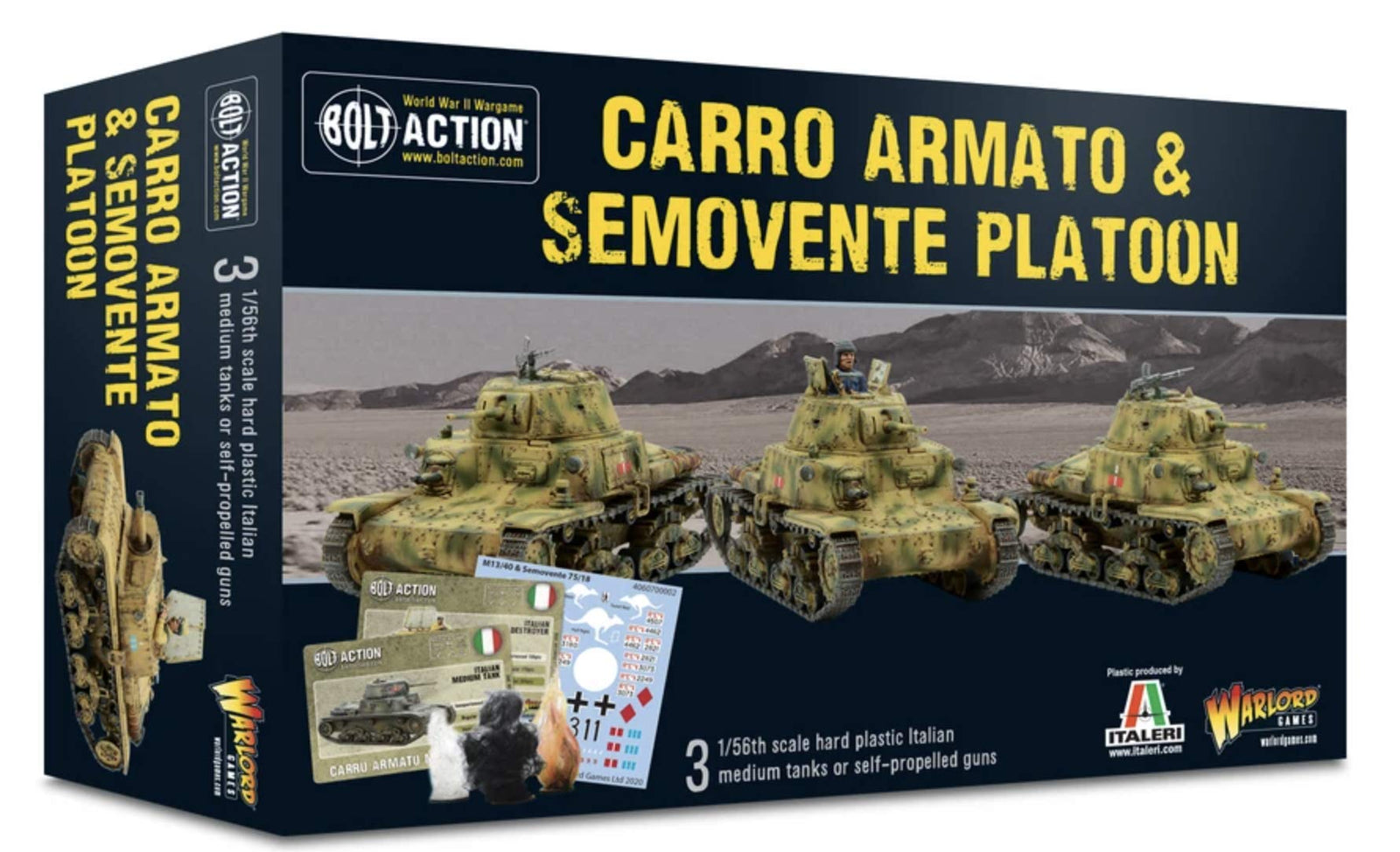 Warlord Games Bolt Action: Carro Armato & Semovente Platoon - Lost City Toys