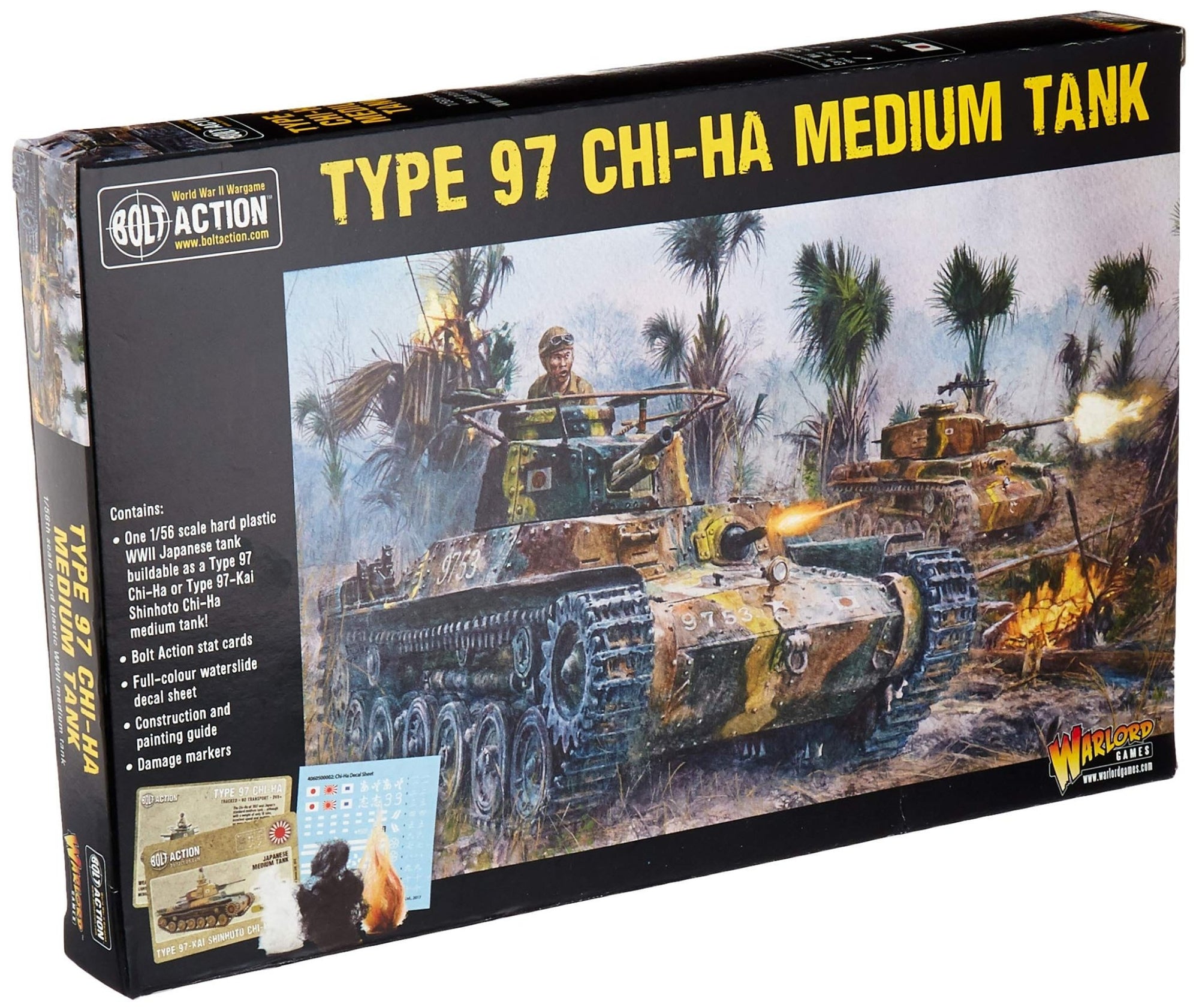 Warlord Games Bolt Action: Chi - Ha Japanese Tank - Lost City Toys