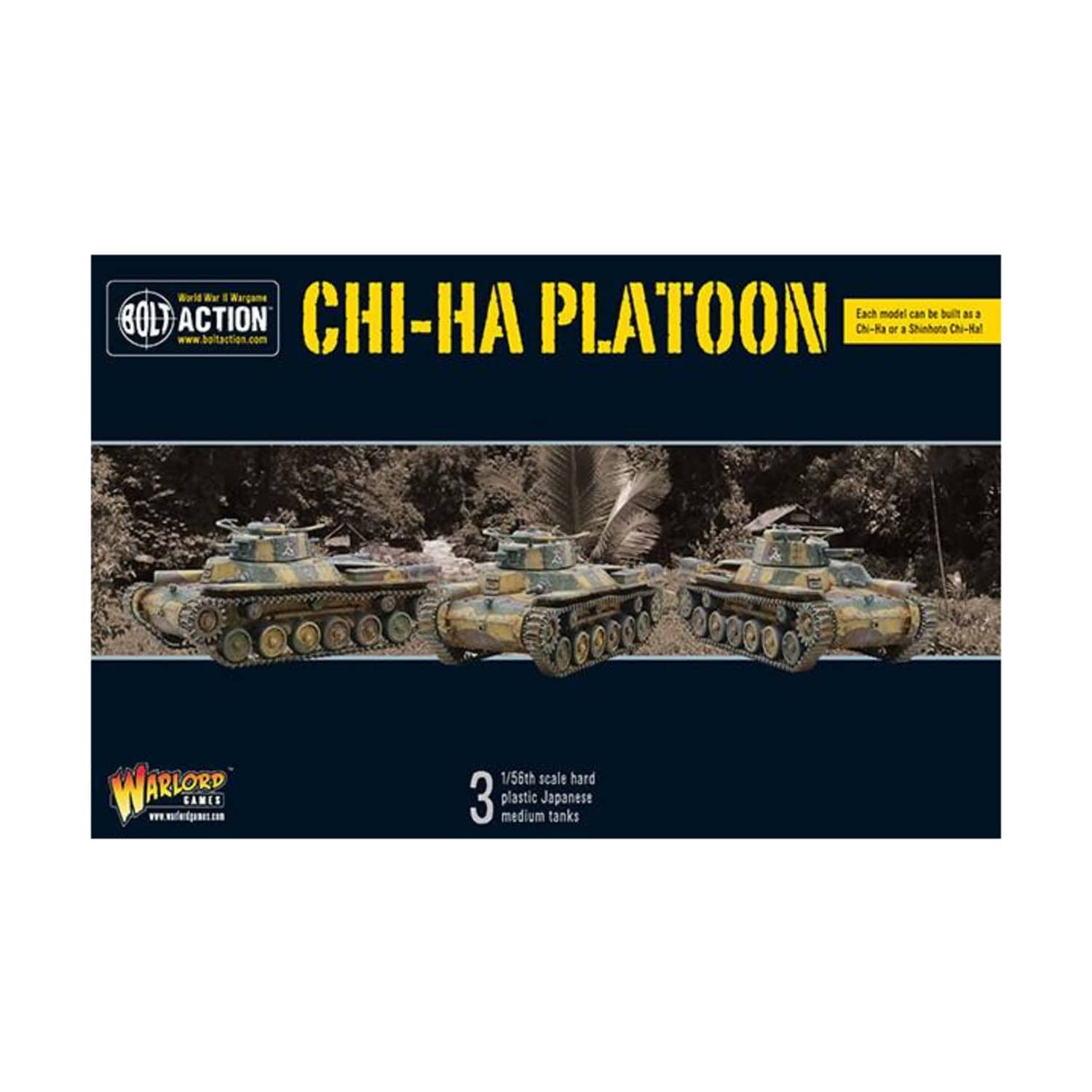 Warlord Games Bolt Action: Chi - Ha Platoon - Lost City Toys