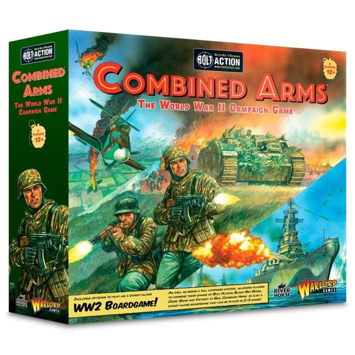 Warlord Games Bolt Action: Combined Arms: The World War II Campaign Game - Lost City Toys