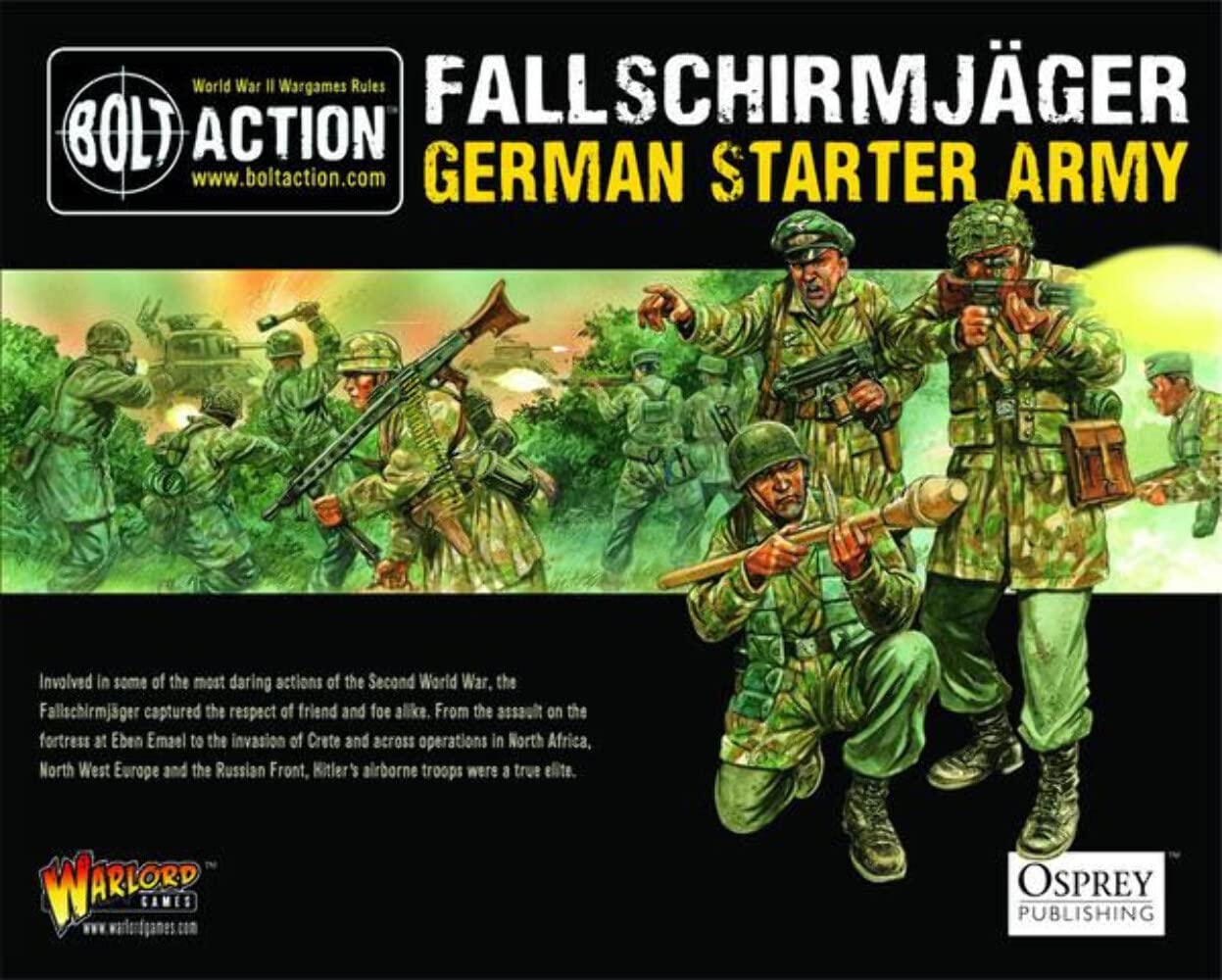Warlord Games Bolt Action: Fallschirmjager Starter Army - Lost City Toys