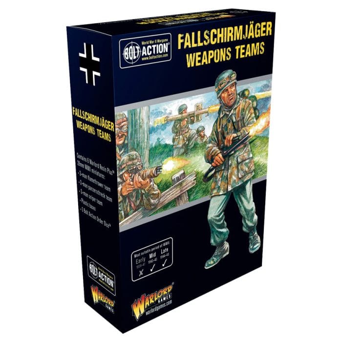 Warlord Games Bolt Action: Fallschirmjger Weapons Teams - Lost City Toys