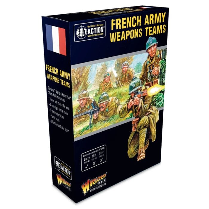 Warlord Games Bolt Action: French Army Weapons Teams - Lost City Toys