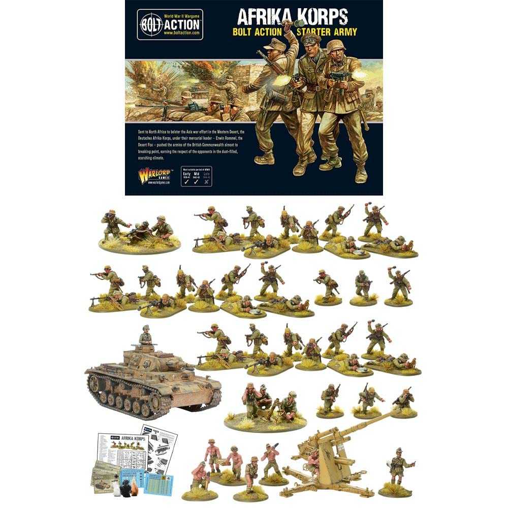 Warlord Games Bolt Action: German Afrika Korps Starter Army - Lost City Toys