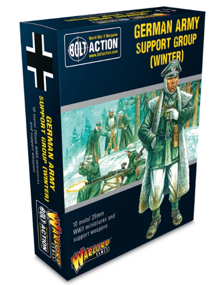 Warlord Games Bolt Action: German Army (Winter) Support Group - Lost City Toys