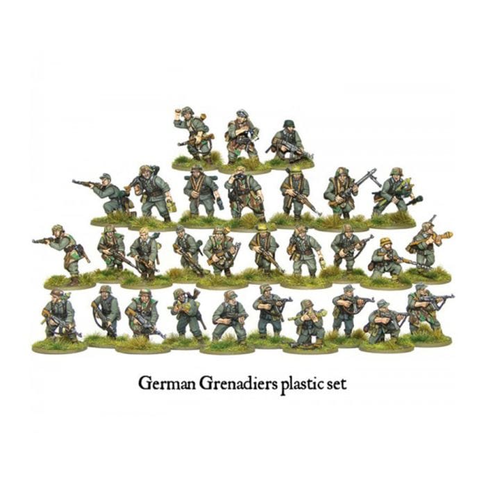 Warlord Games Bolt Action: German Grenadiers (Plastic) - Lost City Toys