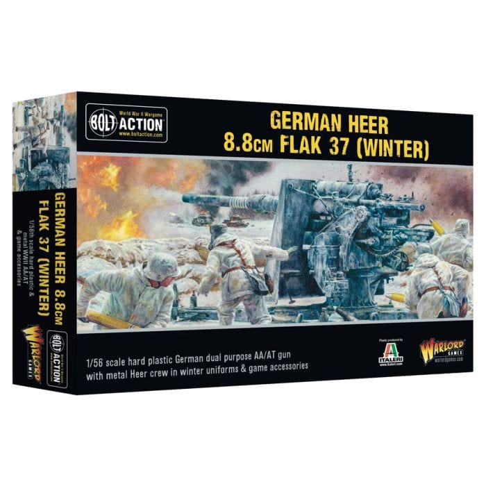 Warlord Games Bolt Action: German Heer 8.8cm Flak 37 (Winter) - Lost City Toys