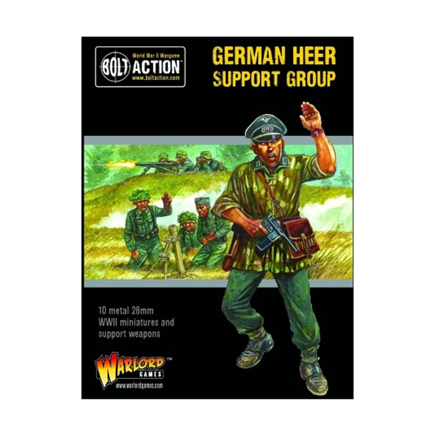 Warlord Games Bolt Action: German Heer Support Group - Lost City Toys