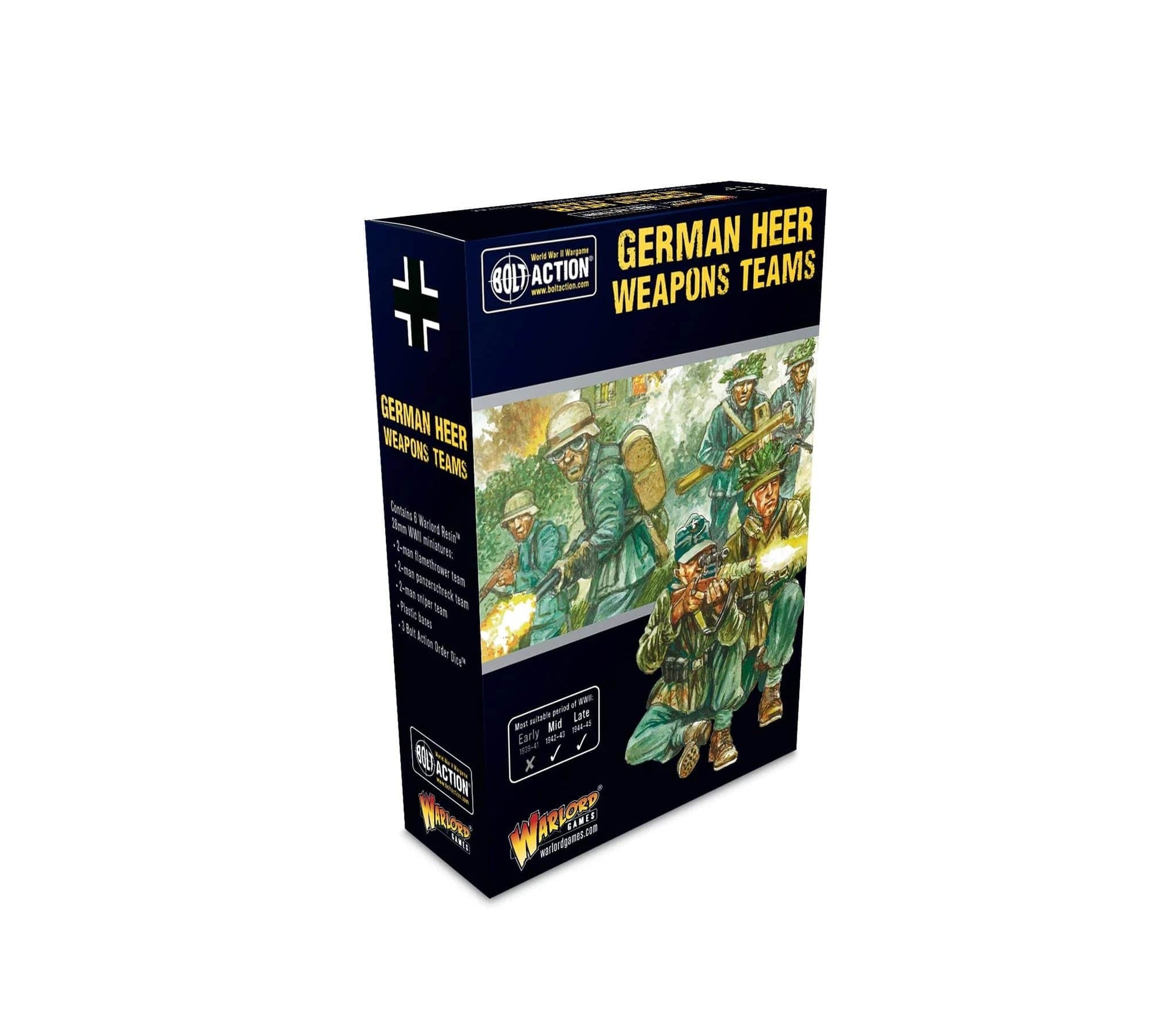 Warlord Games Bolt Action: German Heer Weapons Teams - Lost City Toys