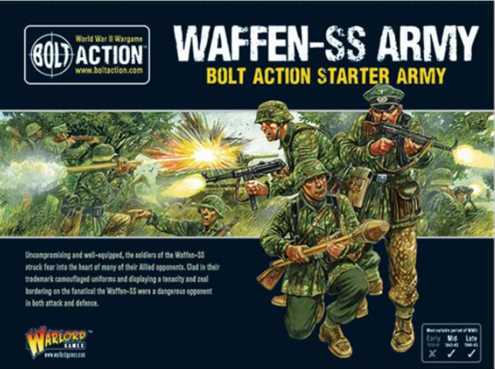 Warlord Games Bolt Action: German Waffen SS Starter Army - Lost City Toys