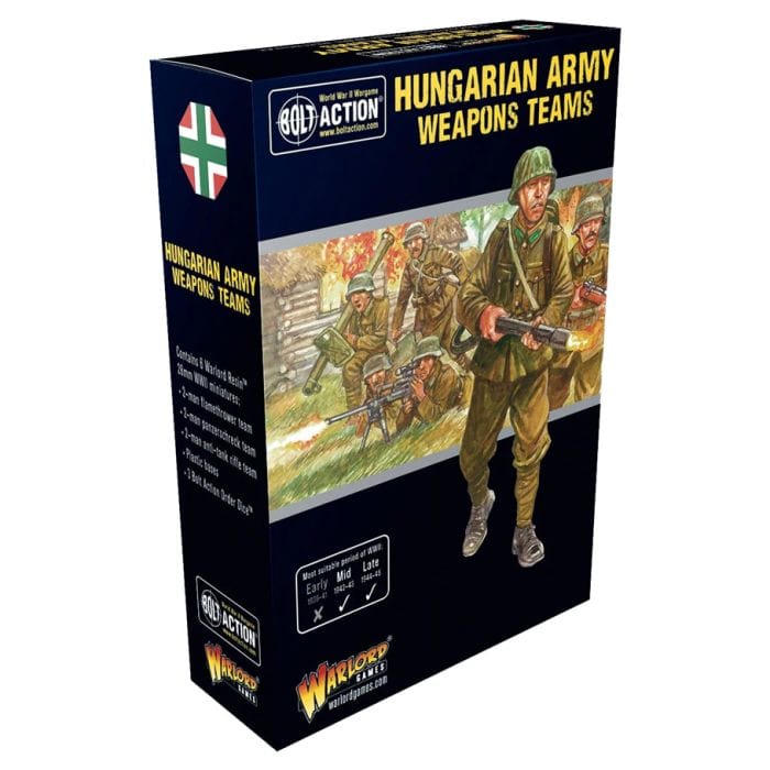 Warlord Games Bolt Action: Hungarian Army Weapons Teams - Lost City Toys