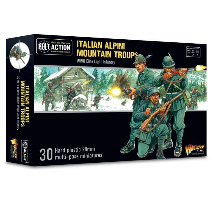 Warlord Games Bolt Action: Italian Alpini Mountain Troops - Lost City Toys