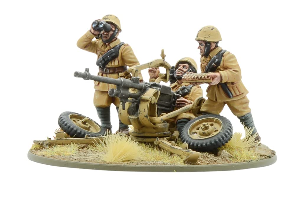 Warlord Games Bolt Action: Italian Bersaglieri Breda 2cm AA gun - Lost City Toys