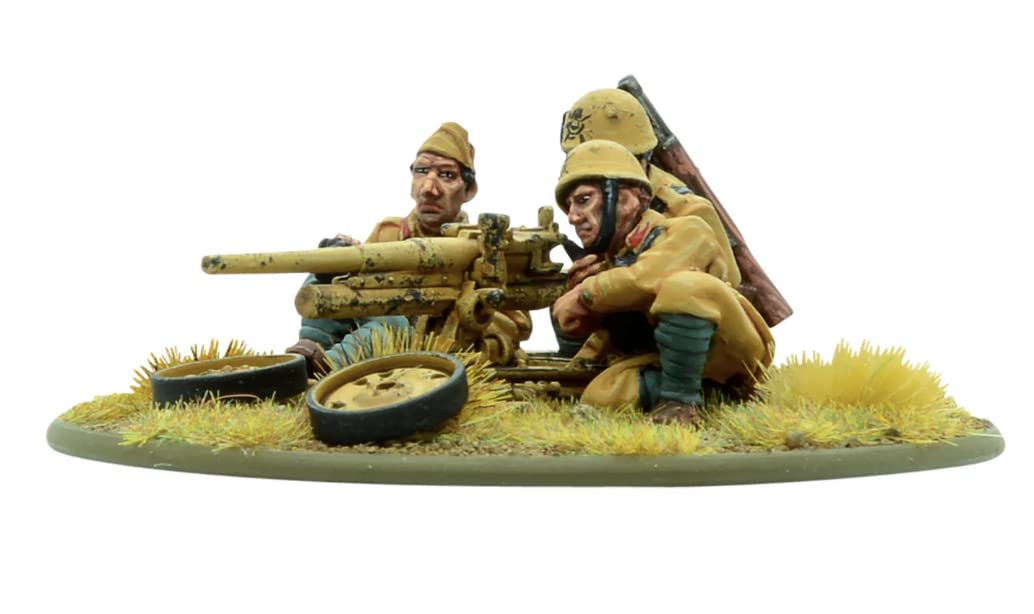 Warlord Games Bolt Action: Italian Bersaglieri Elefantino 47mm Anti - Tank Gun - Lost City Toys