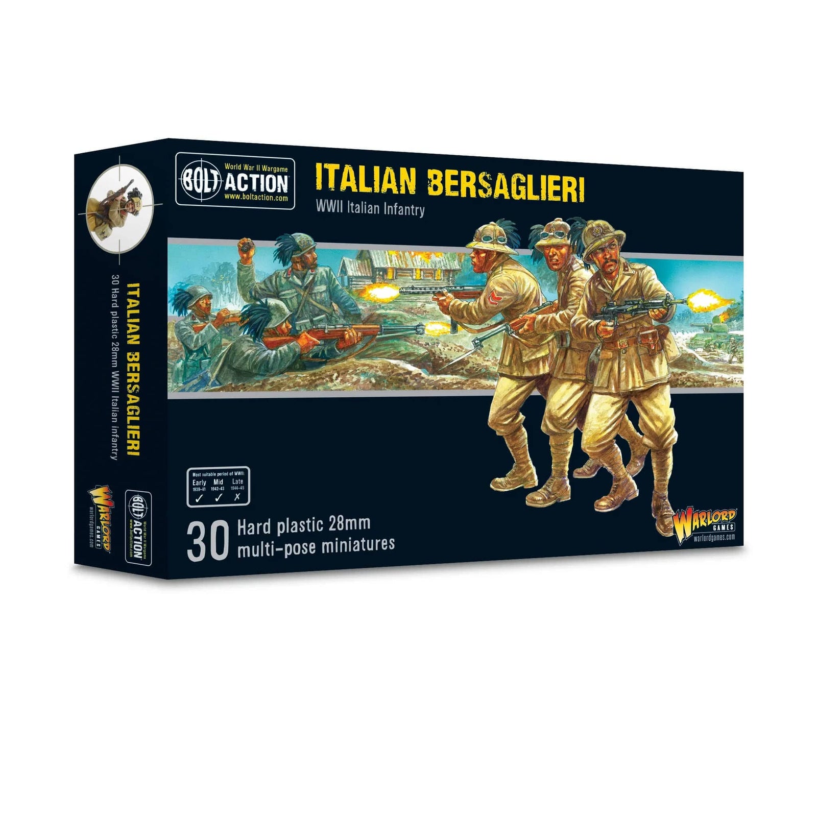Warlord Games Bolt Action: Italian Bersaglieri Infantry - Lost City Toys