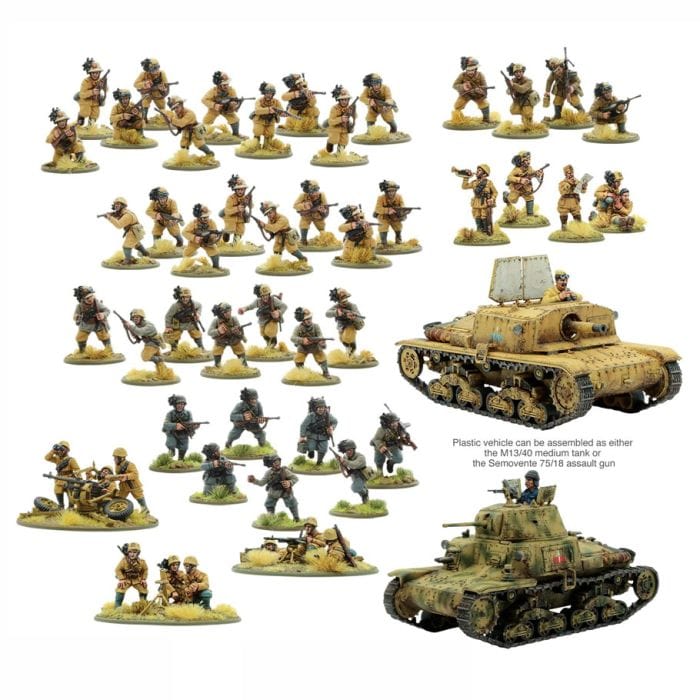 Warlord Games Bolt Action: Italian Bersaglieri Starter Army - Lost City Toys