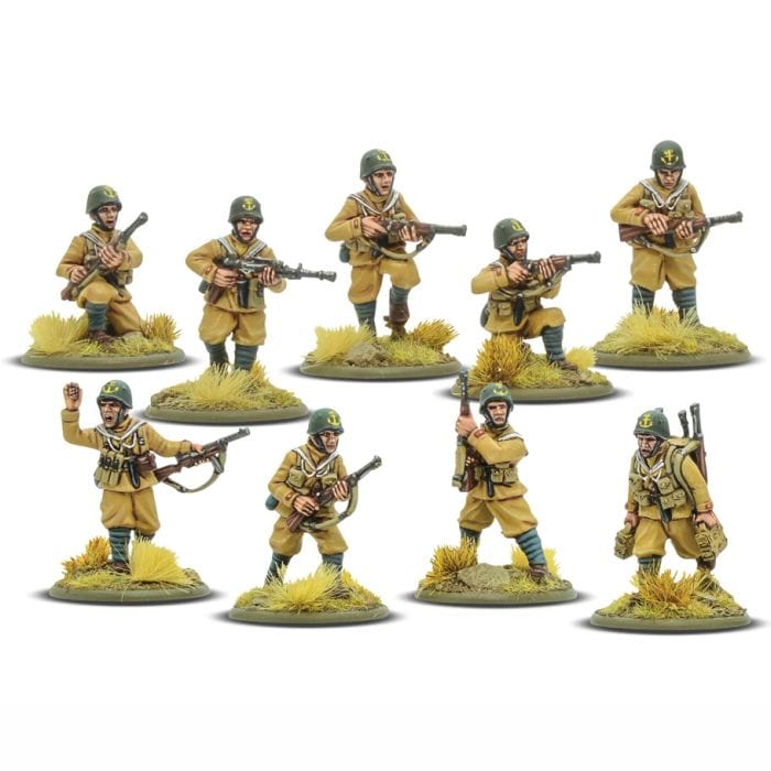 Warlord Games Bolt Action: Italian San Marco Marines Infantry Section - Lost City Toys