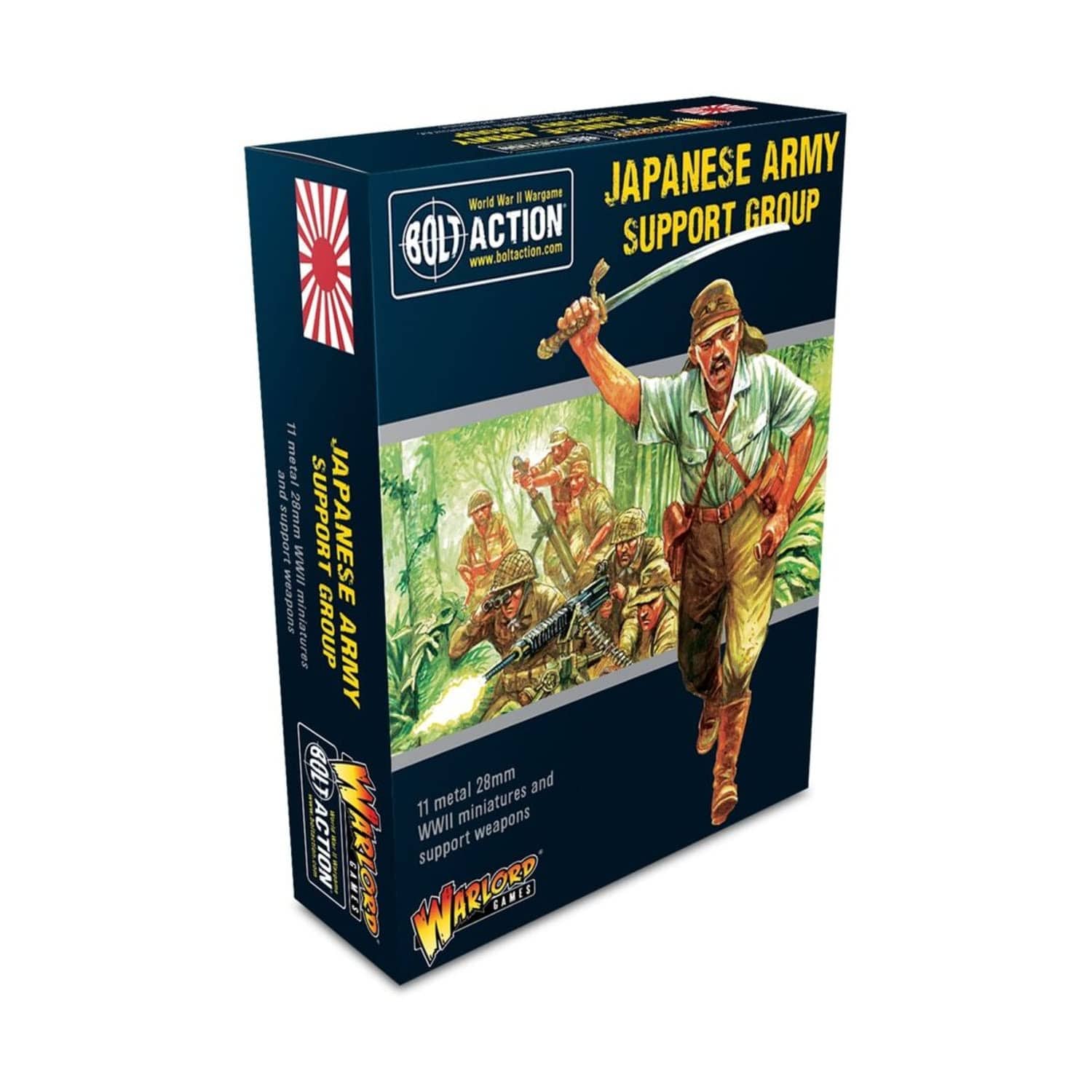 Warlord Games Bolt Action: Japanese Army - Support Group - Lost City Toys