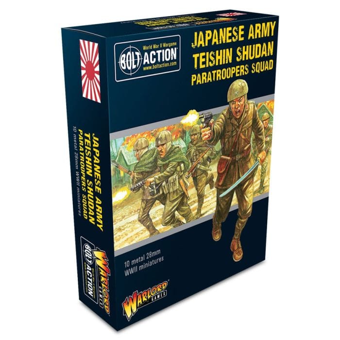 Warlord Games Bolt Action: Japanese Army Teishin Shudan Paratroopers - Lost City Toys