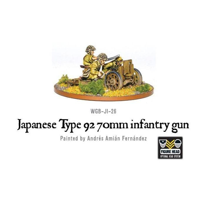 Warlord Games Bolt Action: Japanese Type 92 70mm Infantry Gun - Lost City Toys