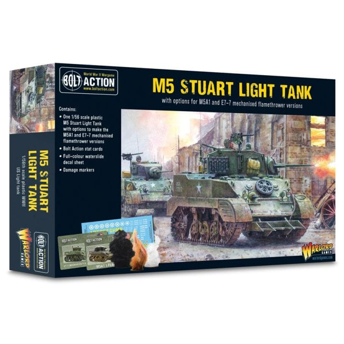 Warlord Games Bolt Action: M5 Stuart - Lost City Toys