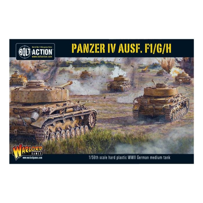 Warlord Games Bolt Action: Panzer IV Ausf. F1/G/H Medium Tank - Lost City Toys