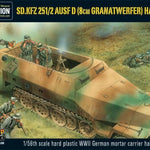 Warlord Games Bolt Action: SdKfz 25 1/2 Ausf D (8cm Granatwerfer) Half Track - Lost City Toys