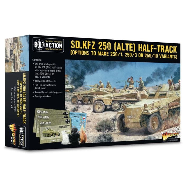 Warlord Games Bolt Action: Sd.Kfz 250 (Alte) Half - Track - Lost City Toys