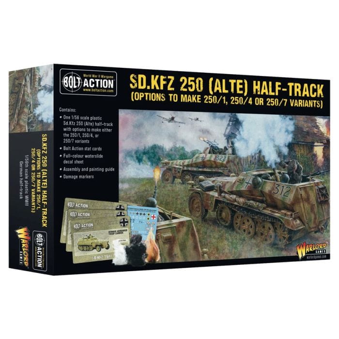 Warlord Games Bolt Action: Sd.Kfz 250 Alte (Options for 250/1, 250/4 & 250/7) - Lost City Toys