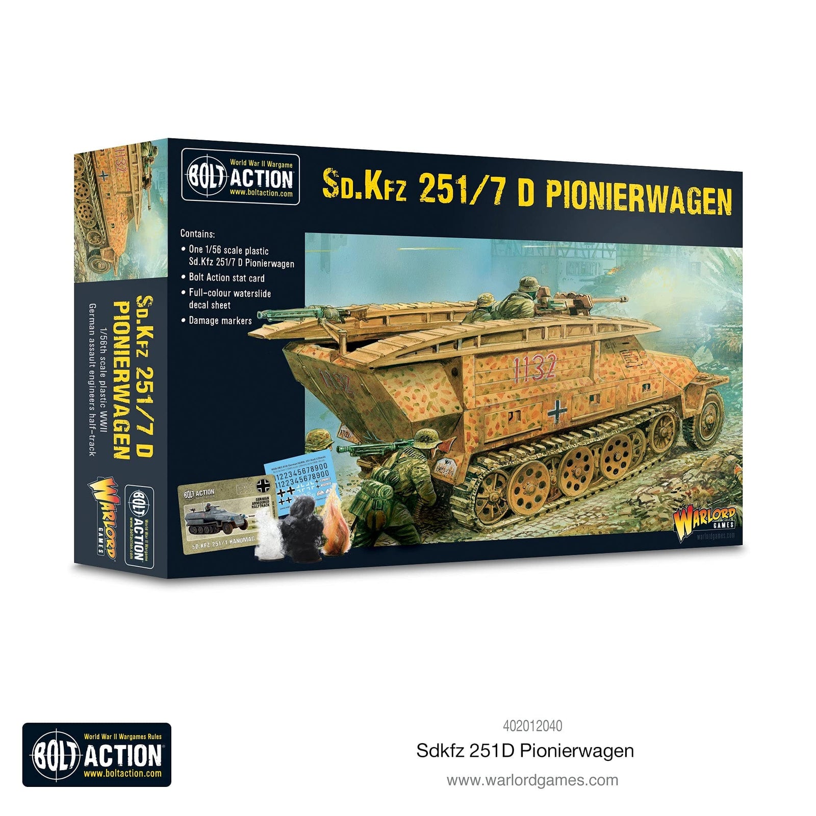 Warlord Games Bolt Action: Sd.Kfz 251 D Pionierwagen - Lost City Toys