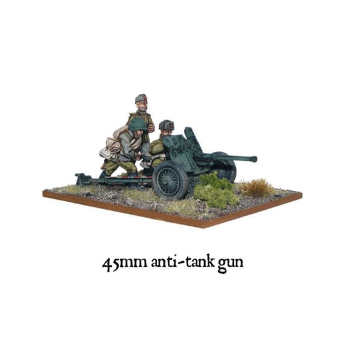 Warlord Games Bolt Action: Soviet 45mm Anti Tank Gun - Lost City Toys