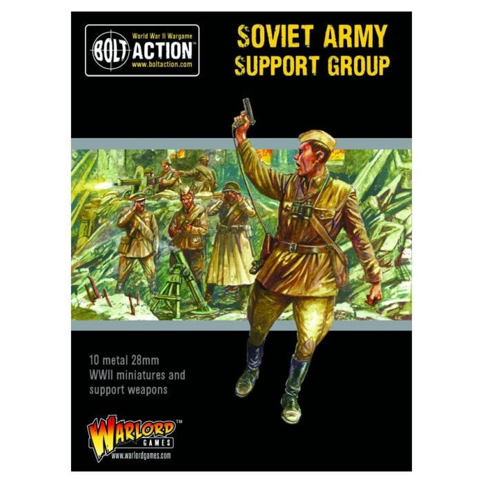 Warlord Games Bolt Action: Soviet Army Support Group - Lost City Toys