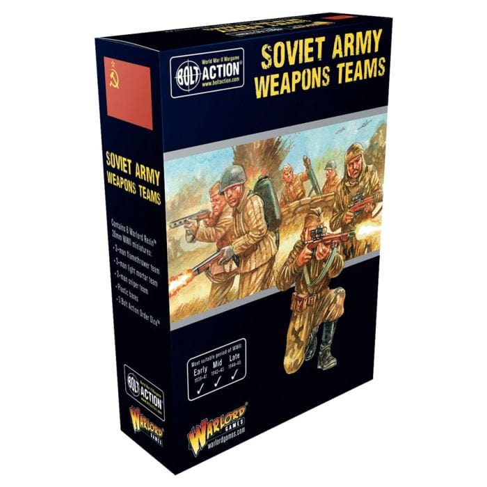 Warlord Games Bolt Action: Soviet Army Weapons Teams - Lost City Toys