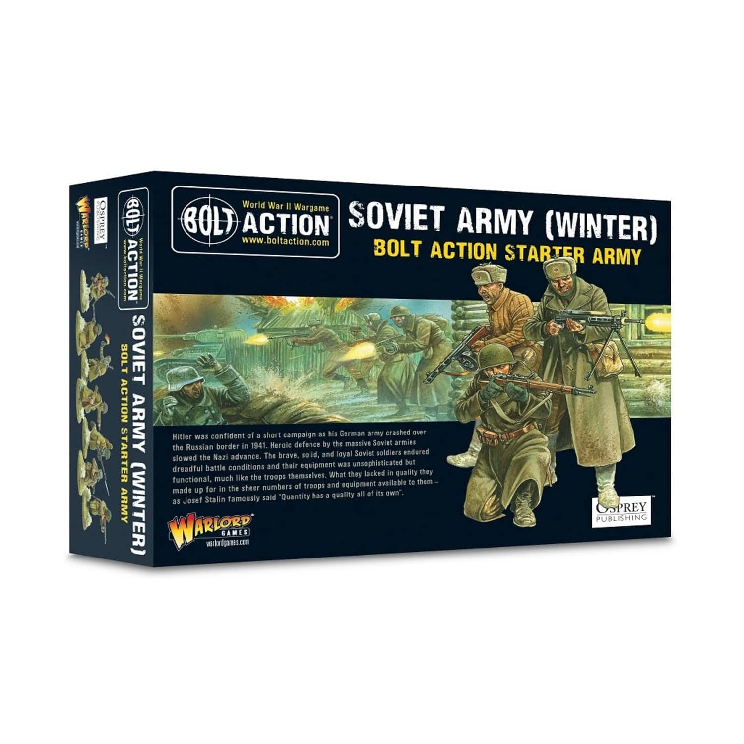 Warlord Games Bolt Action: Soviet Army Winter Starter Army - Lost City Toys