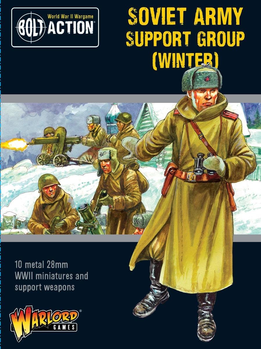 Warlord Games Bolt Action: Soviet Army (Winter) Support Group - Lost City Toys