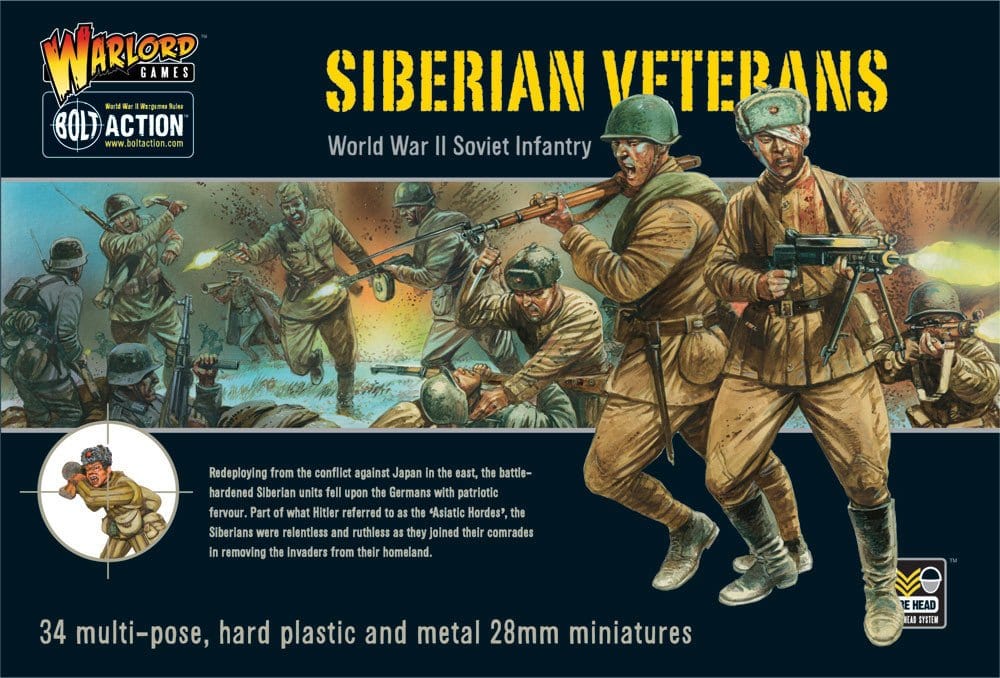 Warlord Games Bolt Action: Soviet Siberian Veterans - Lost City Toys