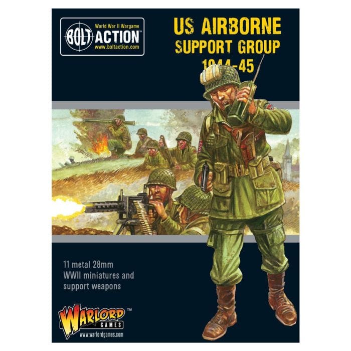 Warlord Games Bolt Action: US Airborne Support Group (1944 - 45) - Lost City Toys