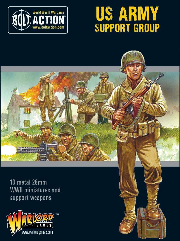 Warlord Games Bolt Action: US Army Support Group - Lost City Toys