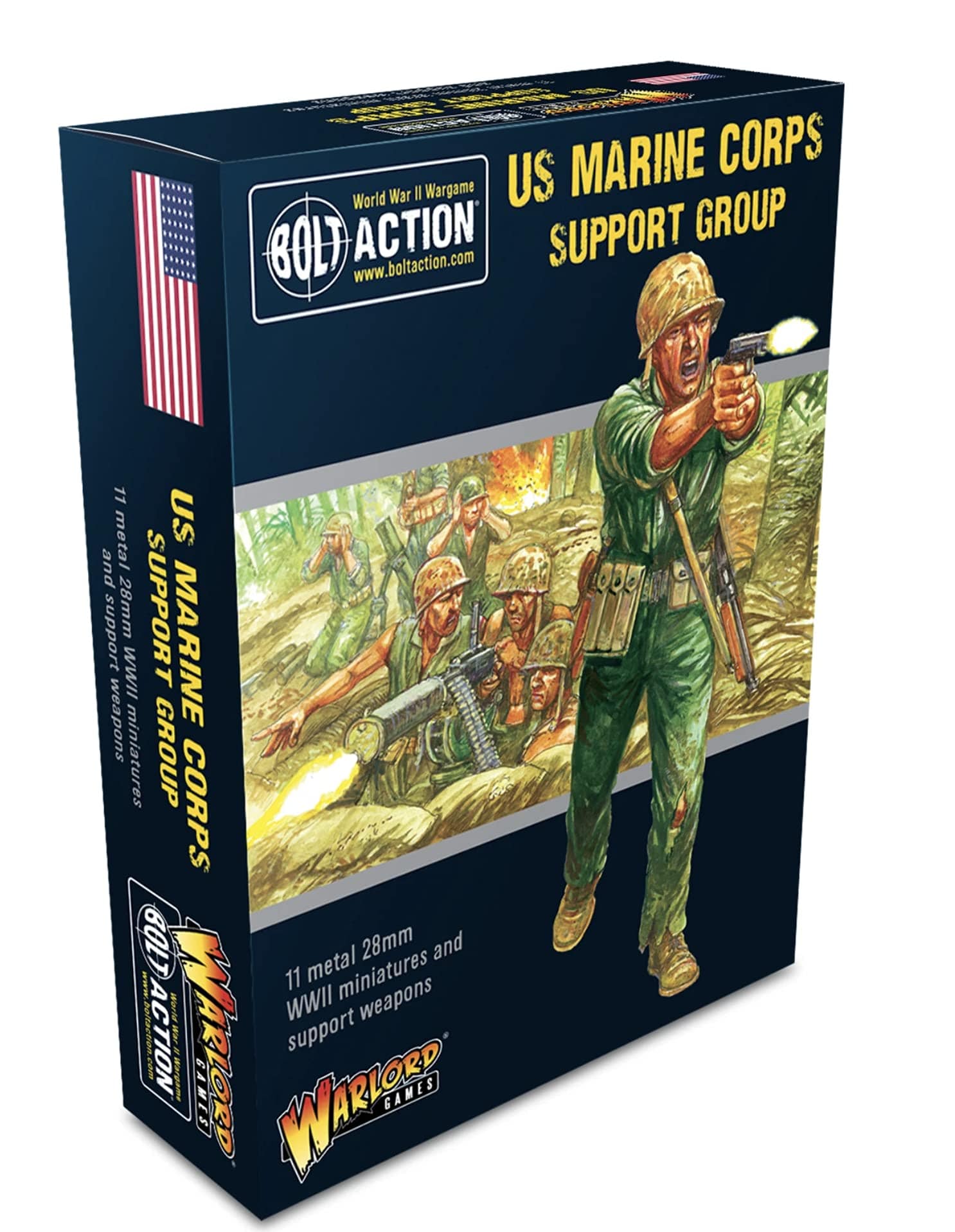 Warlord Games Bolt Action: USMC - Support Group - Lost City Toys