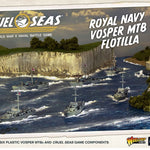 Warlord Games Cruel Seas: British Royal Navy Vosper MTB Flotilla - Lost City Toys