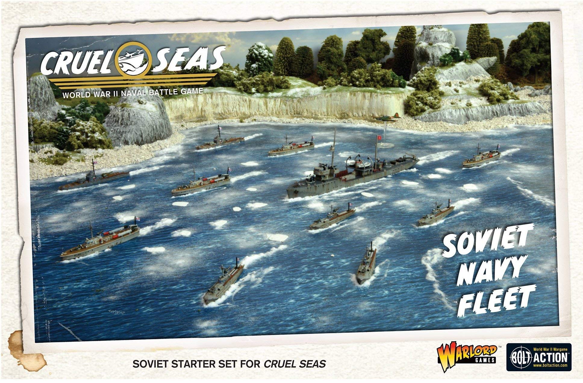 Warlord Games Cruel Seas: Soviet Navy Fleet - Lost City Toys