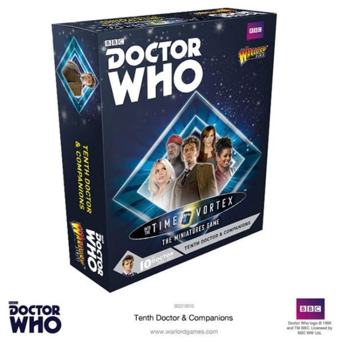 Warlord Games Dr. Who: Into the Time Vortex: 10th Doctor & Companions - Lost City Toys