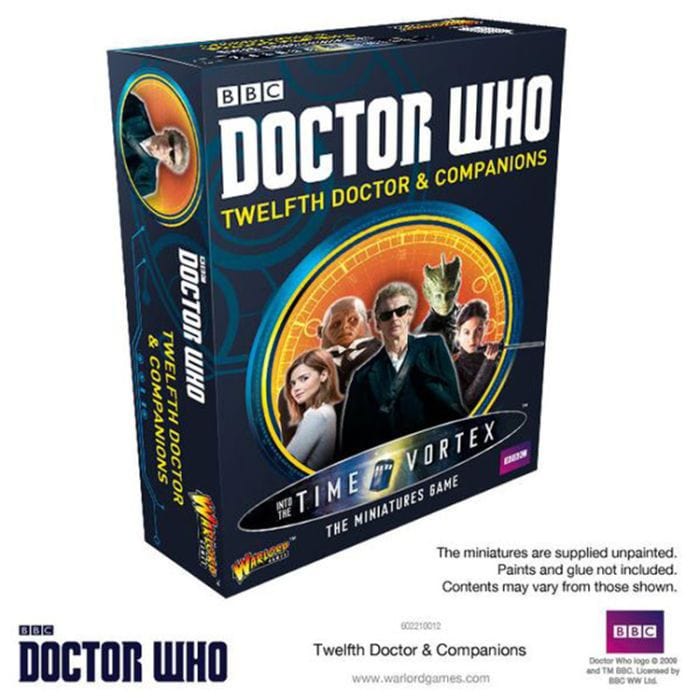 Warlord Games Dr. Who: Into the Time Vortex: 12th Doctor & Companions - Lost City Toys