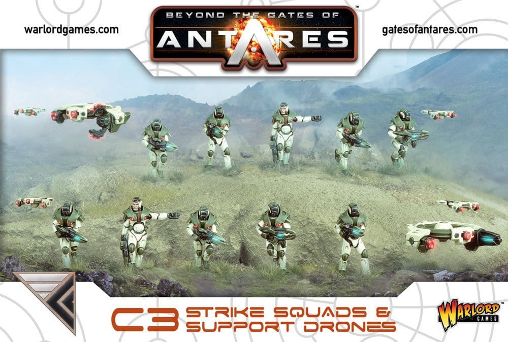Warlord Games Gates of Antares: Concord Strike Squad - Lost City Toys