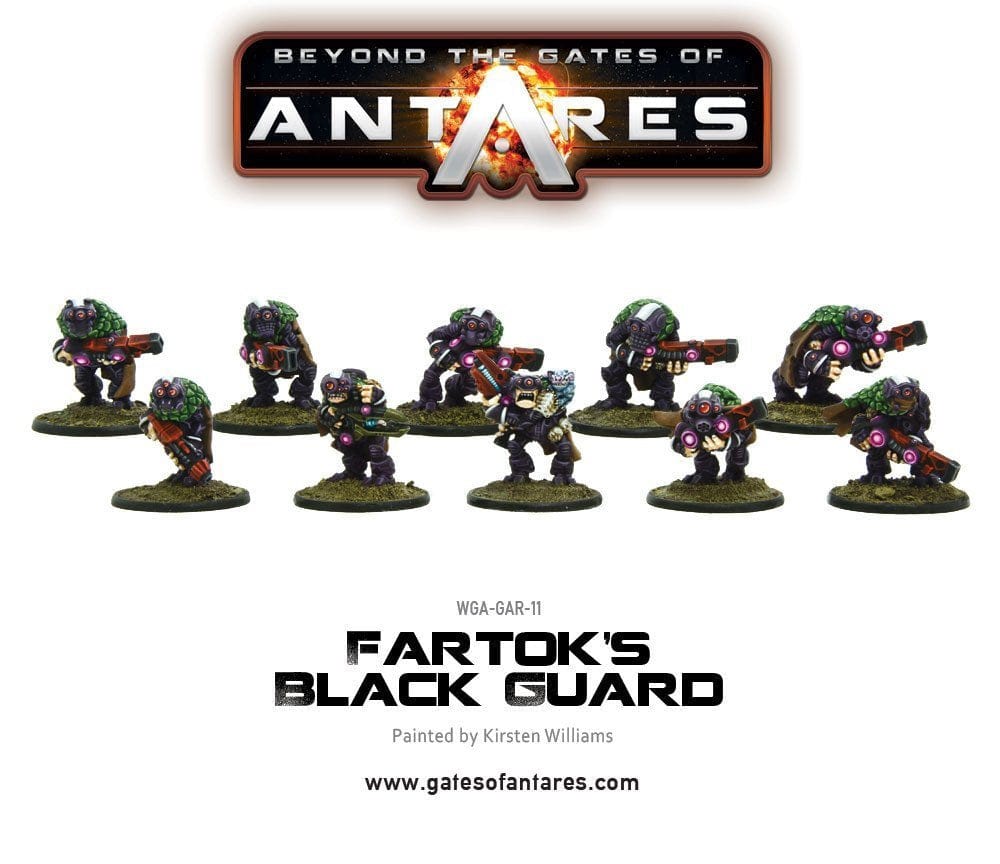 Warlord Games Gates of Antares: Fartoks Black Guard (10 models) - Lost City Toys