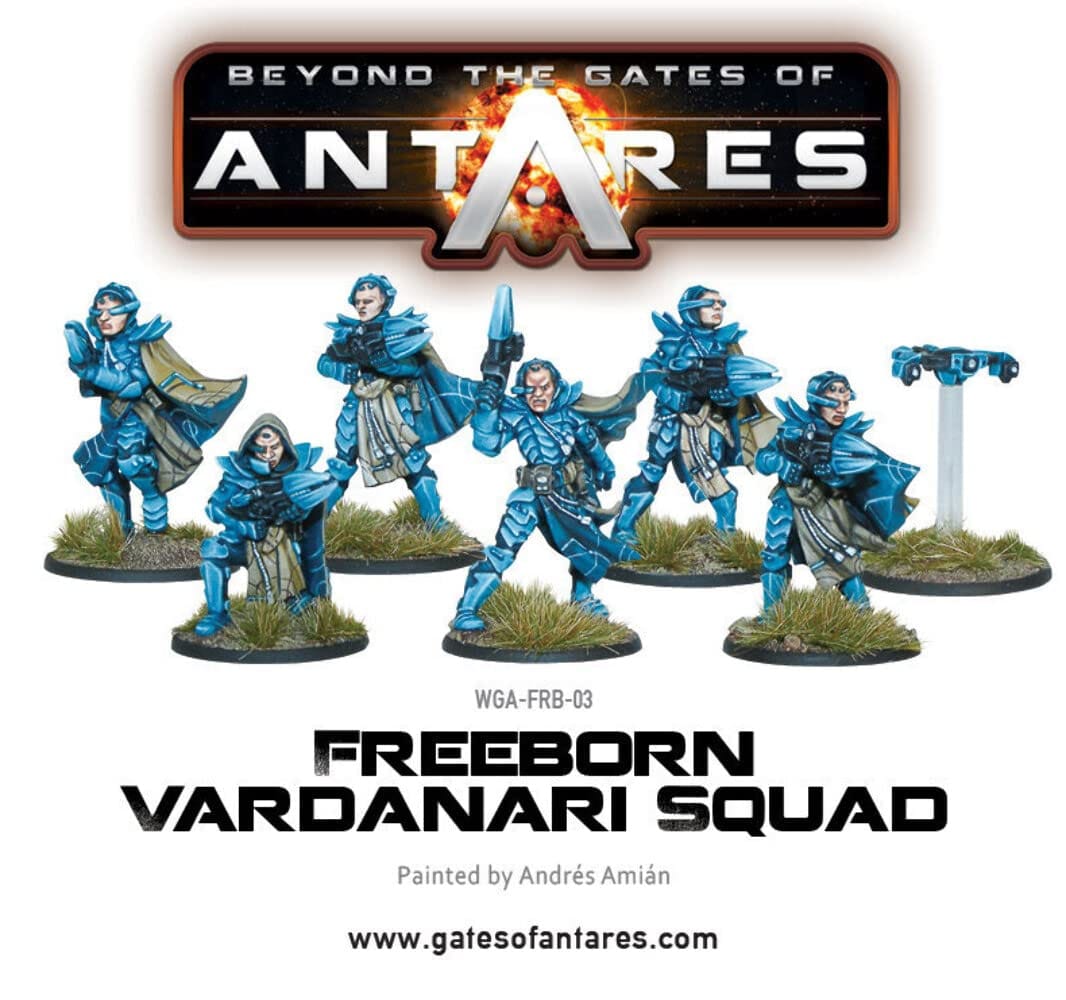 Warlord Games Gates of Antares: Freeborn Vardanari Squad - Lost City Toys